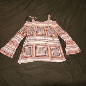 Off the shoulder blouse